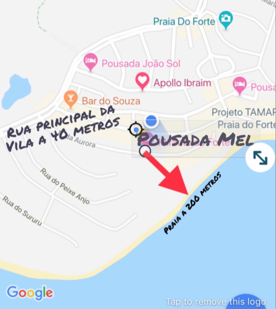 Pousada Mel Прайя-ду-Форте Экстерьер фото